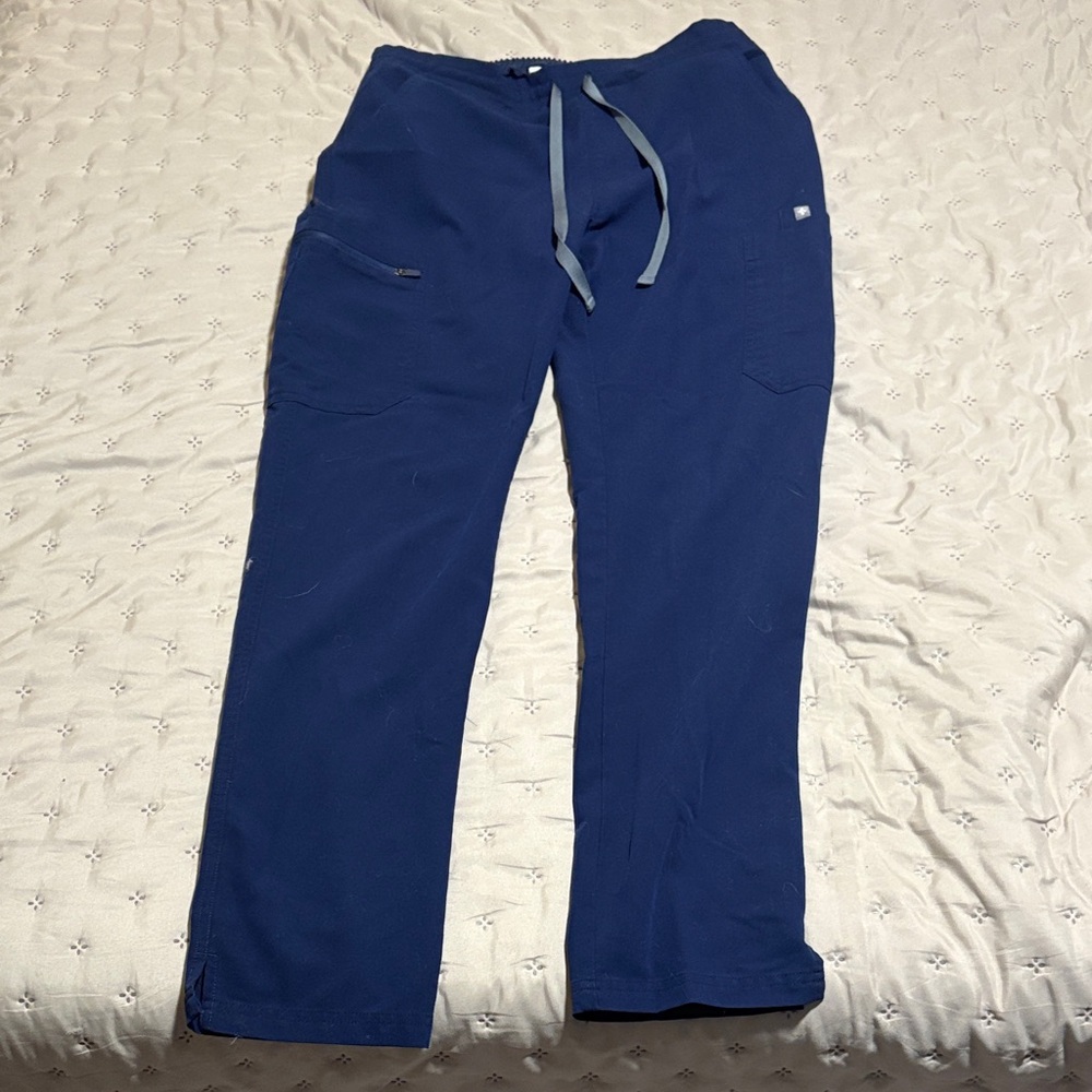 Figs Women's Navy Straight Leg Pants